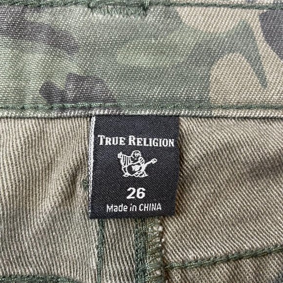 True Religion Women's Halle Camo Skinny Jeans - Picture 13 of 15